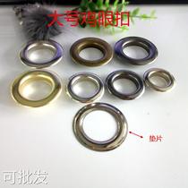 8KSG20-40mm large number of chicken eyewear buttresses bag clothing Decorative Tent Waistband Air-Eyed Hollow Rivet Gold Custom
