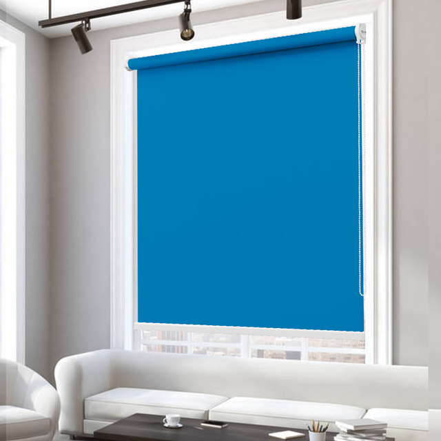 Fumeishu blackout simple hole-free roller blinds