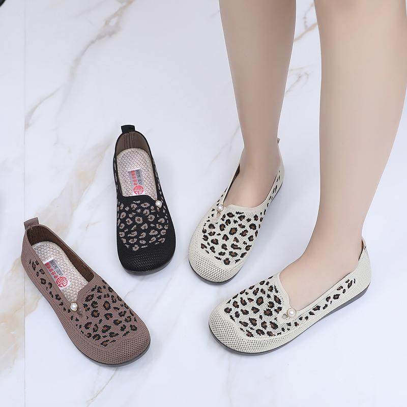 春季新款老北京布鞋女透气中老年舒适软底防滑一脚蹬豆豆鞋妈妈鞋,淘宝优惠券,粉丝福利购,淘宝优惠卷