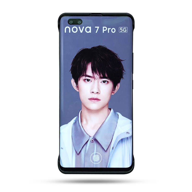 华为Nova7pro手机壳5G新款潮牌创意星战标签Nova6se半包无边框轻薄硬套nova5透明磨砂个性男Nova34适用曲面屏-图0