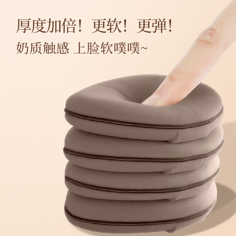 奶咖双面气垫粉扑粉底液专用超软不易吃粉美妆蛋干湿两用散粉扑,淘宝优惠券,粉丝福利购,淘宝优惠卷