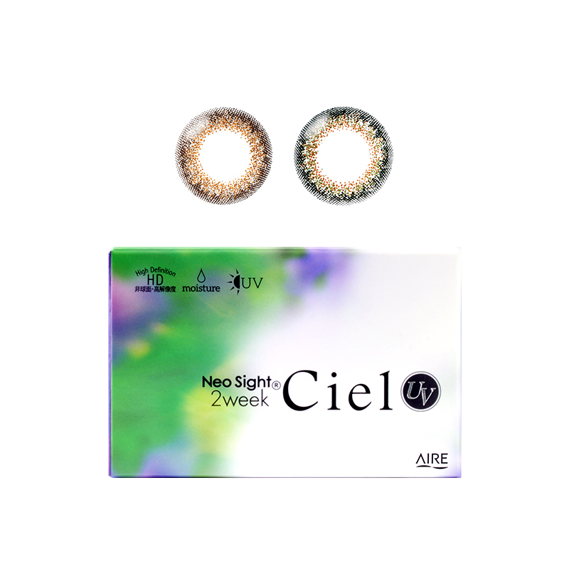 Neo Sight 2 Week Ciel UV日本隐形眼镜美瞳正品大牌双周抛6片装-图3