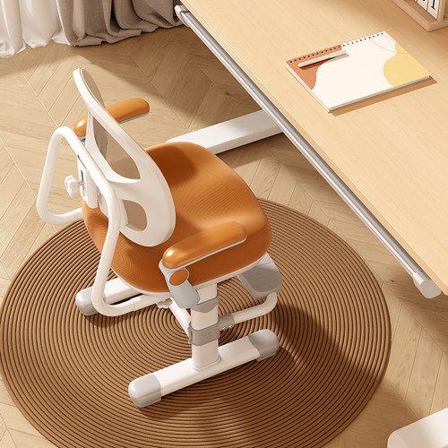 儿童学习椅小学生专用写字椅子可升降矫正坐姿座椅可调节书桌椅子 - 图1