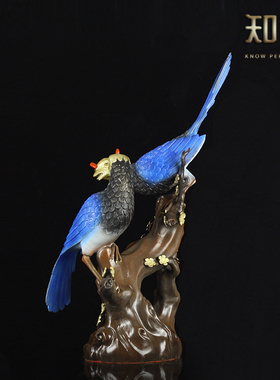 彩绘喜上眉梢风水乔迁开业礼品