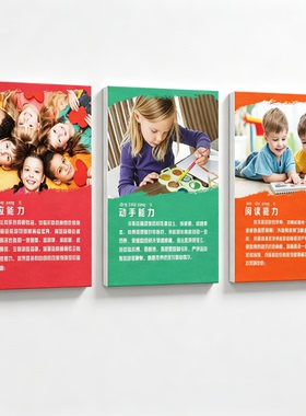 幼儿园教室文化墙励志标语挂画