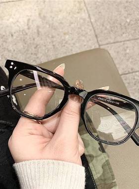 Transparent Optical Glasses for Women Blue Light Blocking Ey