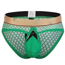 Spice Briefs Mens Special Sexy Briefs Jj Ting Character Transparent SM Male Gay Men Gay open crotch free goon supplies