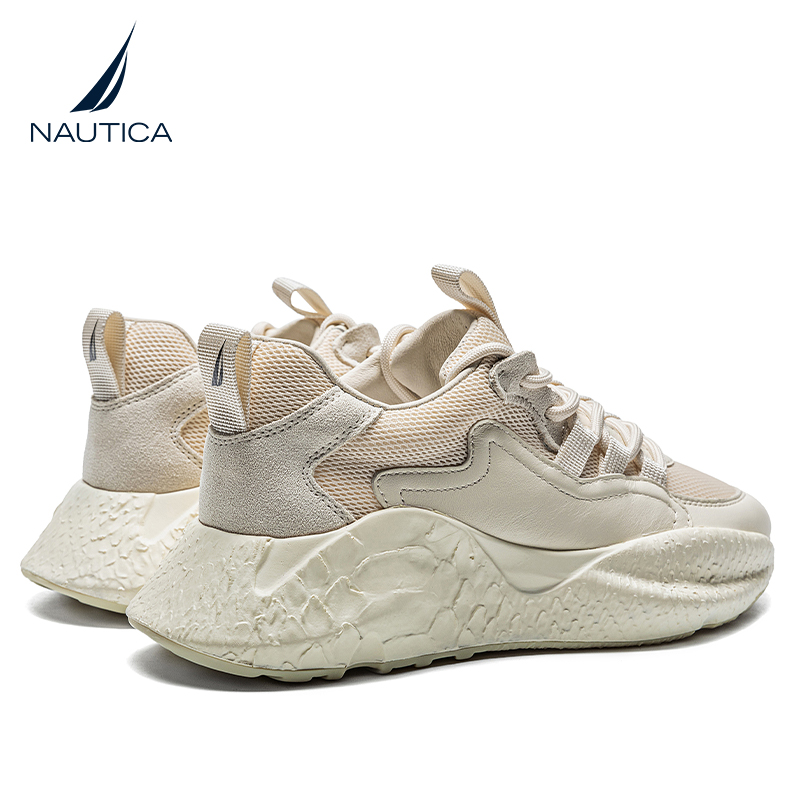 NAUTICA/诺帝卡女鞋子运动鞋2024厚底老爹鞋女款春秋新款休闲鞋男-图3