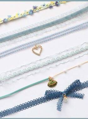 日韩甜美少女蕾丝蝴蝶结爱