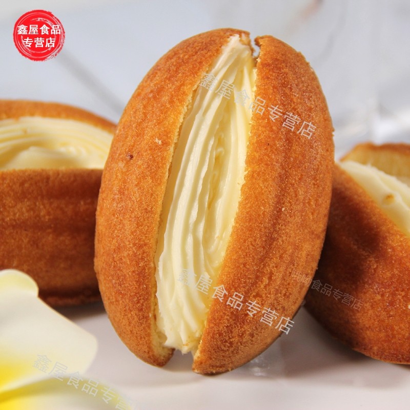 老式笑脸娃娃脸蛋糕夹心奶油面包儿时童年怀旧解馋面包零食下午茶,淘宝优惠券,粉丝福利购,淘宝优惠卷