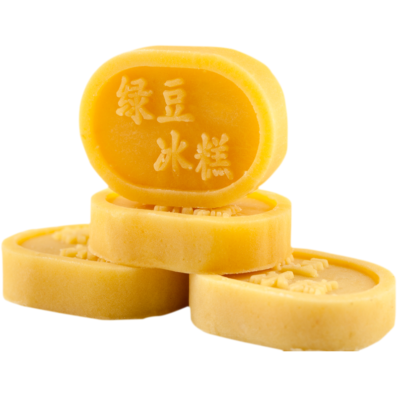 西丽手工制作海藻糖绿豆冰糕小糕点 西丽食品传统糕点