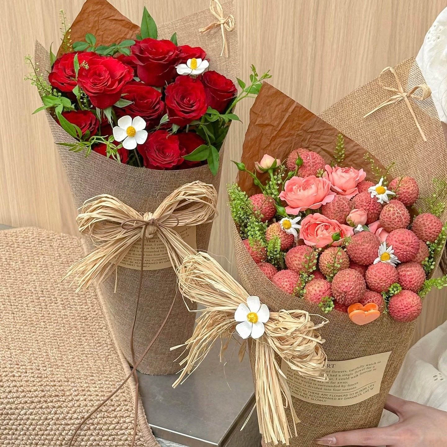 天然拉菲草花艺diy材料礼物礼盒填充物鲜花包装配饰装饰绑带资材,淘宝优惠券,粉丝福利购,淘宝优惠卷