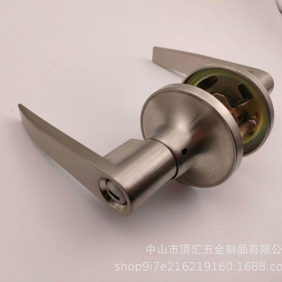 杆执手锁源头厂三家锌合金不锈钢执手锁拉手 房门锁把手,淘宝优惠券,粉丝福利购,淘宝优惠卷