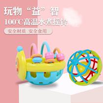  Soft Gum Ball Toy 10 Month Baby Fitness Ball Baby Hand Grip Bell Pinch Pinching Hand Grab A Rattle Boy I
