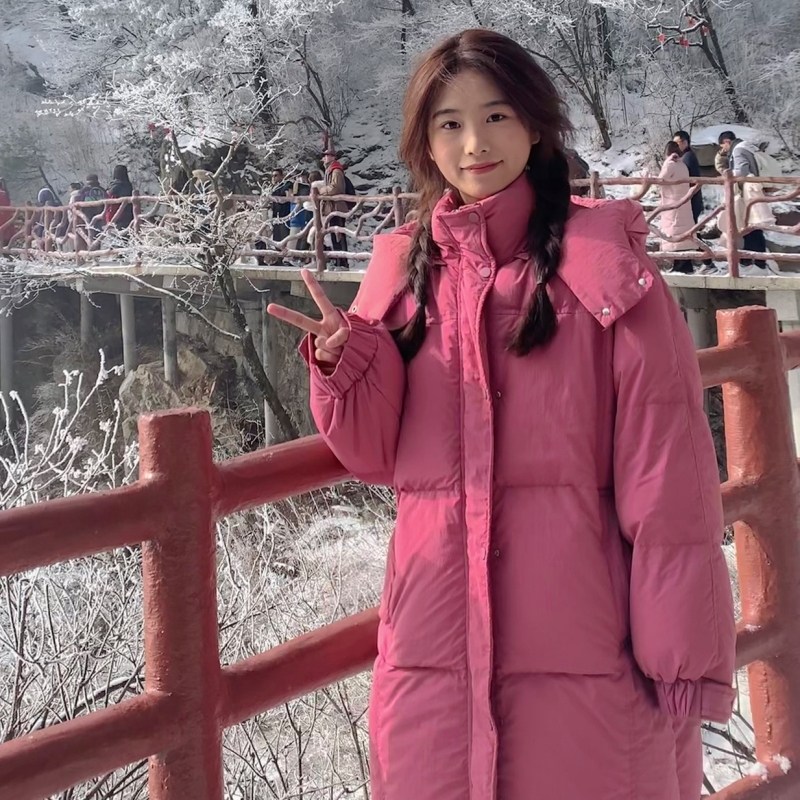 长款加厚保暖羽绒棉服女2025秋冬季新款过膝高端小众设计感外套潮,淘宝优惠券,粉丝福利购,淘宝优惠卷