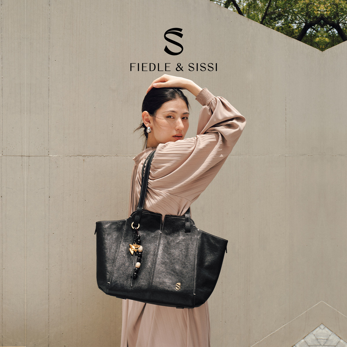 fiedlesissi/菲德茜茜 飞鸟托特包大容量轻盈通勤植鞣皮单肩女包,淘宝优惠券,粉丝福利购,淘宝优惠卷