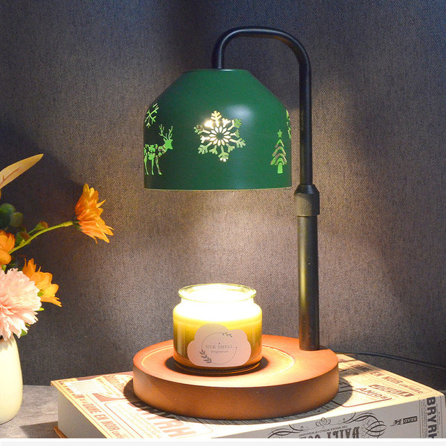 Christmas atmosphere liftable melted wax lamp fireless aromatherapy lamp bedroom atmosphere table lamp practical birthday christmas gift