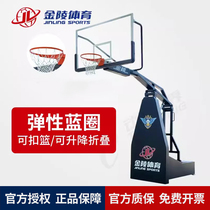Golden Mausoleum Sports Basketball Frame Gymnasium Training Professional Training Bodybuilding Type Spring Basket Ball Racks 11011 JPJ-1