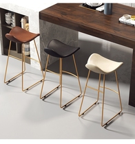 Fancy light and luxurious rock plate Bar table Home leaning by window balcony Little bar High foot table Bar table Bar table and chairs