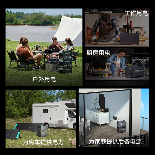 移族M2000户外移动电源220v大容量2度电便携自驾游露营2000w大功率户外烧水备灾救援停电应急车载电源 - 图0