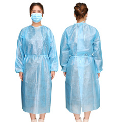 Medical disposable isolation clothes, non-woven surgical clothes, reverse wearing blue protective clothing, and surgical clothes are packed separately