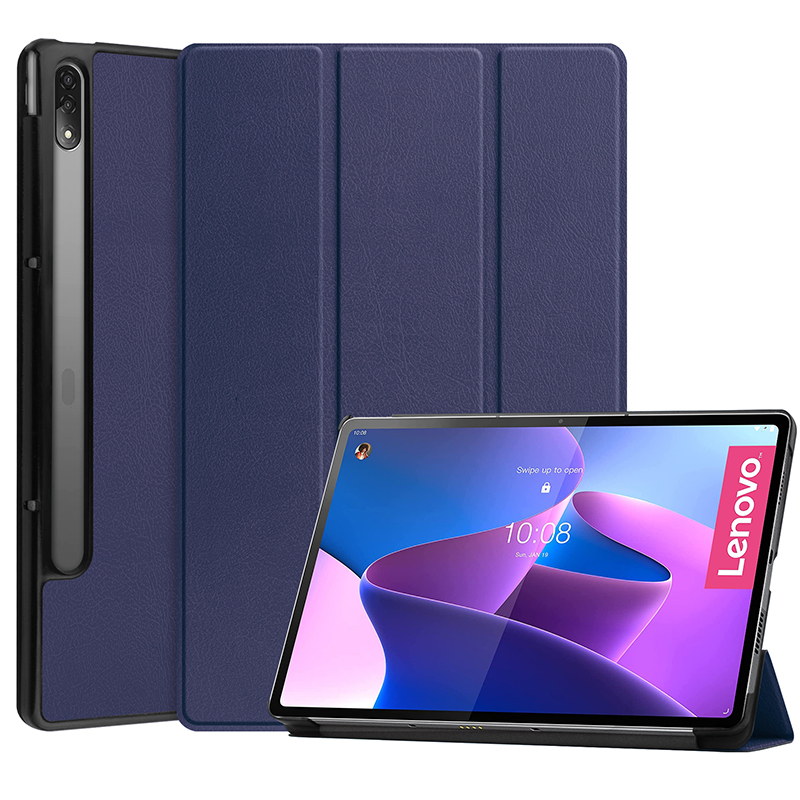 适用于联想小新Pad Pro12.6英寸保护套TAB P12pro保护壳平板电脑TB-Q706F/M/N休眠皮套防摔三折支架折叠-图3