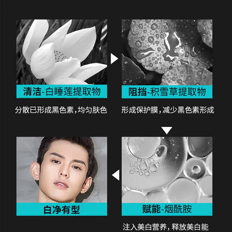 李医生洗面奶男士专用美白增白补水 DOCTOR LI MAN EXPERT男士洁面