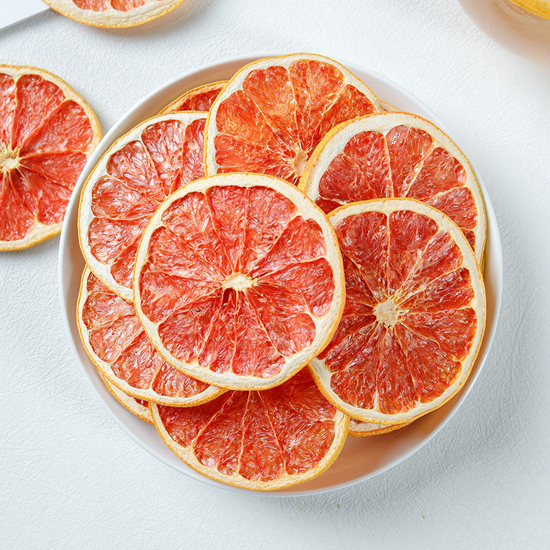 西柚干片烘干水果500g泡水喝的水果茶红心柚子片即食烘焙装饰商用,淘宝优惠券,粉丝福利购,淘宝优惠卷