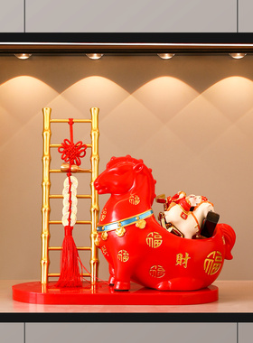 招财新年乔迁开业装饰品摆件礼物