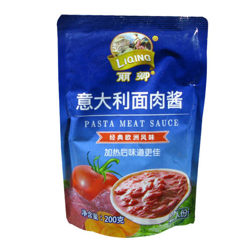 丽卿意大利面肉酱200g番茄罗勒酱意面酱家用速食拌面酱披萨意粉酱 - 图3