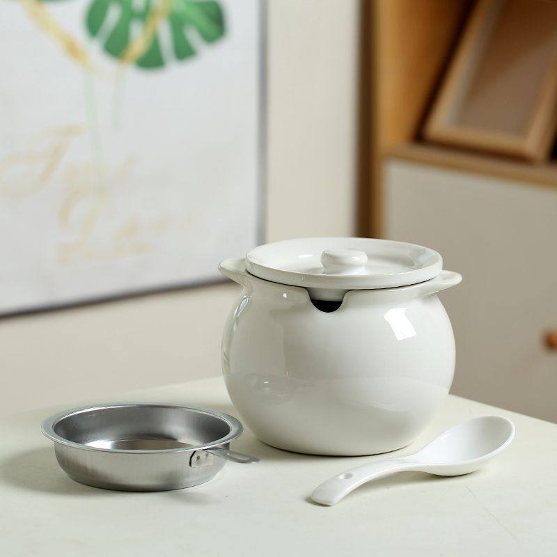 猪油罐专用带盖装陶瓷双耳罐子泼辣子耐高温油家用大号调料辣椒油,淘宝优惠券,粉丝福利购,淘宝优惠卷