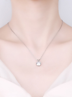 花朵项链吊坠雪花配饰轻奢礼