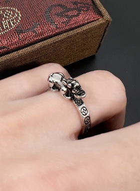 国风潮铜镀银手工饰品