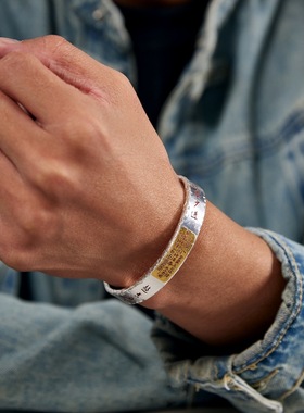 国风潮铜镀银手工饰品