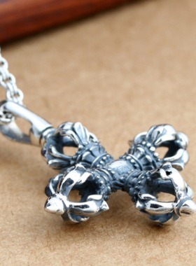 国风潮铜镀银手工饰品