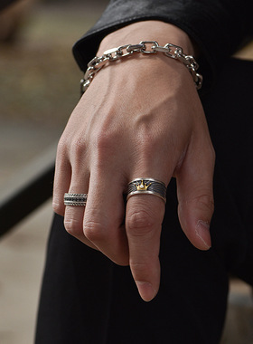 国风潮铜镀银手工饰品