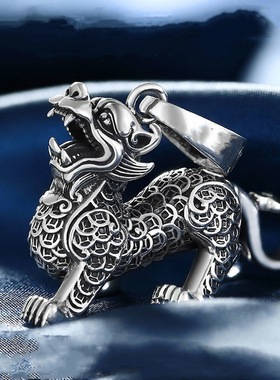 国风潮铜镀银手工饰品