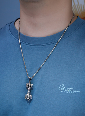 国风潮铜镀银手工饰品