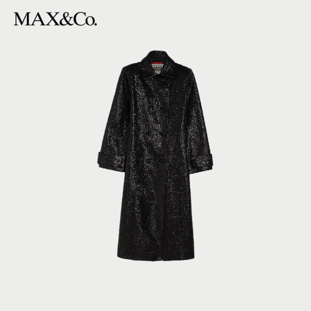 MAX&Co.秋冬联名系列长款保暖大衣8016054202