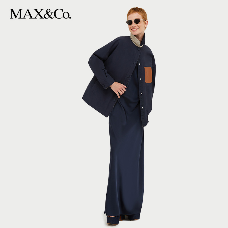 MAX&Co.2024春夏新款双面穿夹克外套6081074302maxco-图0