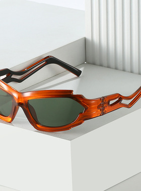 日系cherrykoko朋克风太阳镜女yk未来感欧美个性墨镜男潮流ins