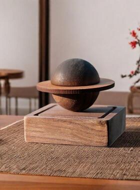 星球车载香薰摆件个性扩香器家用室内持久熏香无火精油挥发扩香木