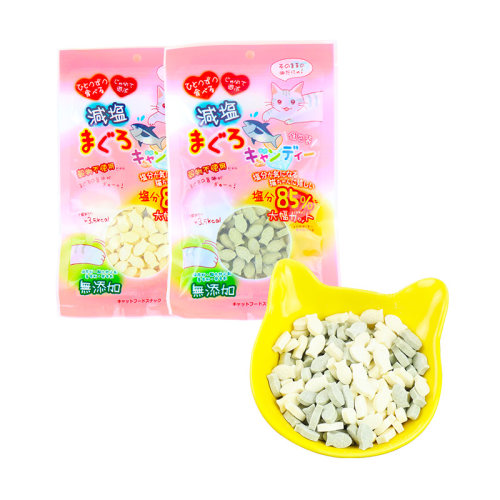 猫教授猫咪零食羊奶片补钙营养增肥奶粉小鱼奖励磨牙洁齿饼干 - 图3