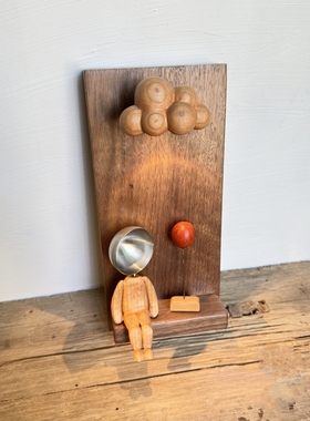 中古充电小众复古客厅卧室床头玄关过道民宿咖啡厅装饰云朵挂壁灯