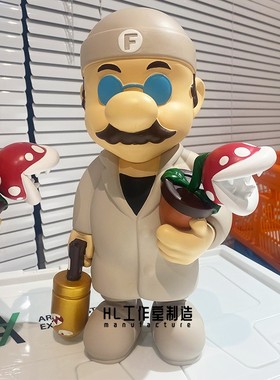 玛丽奥超级杀手玩偶手办