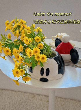 迪士尼正版授权米奇储物罐摆件