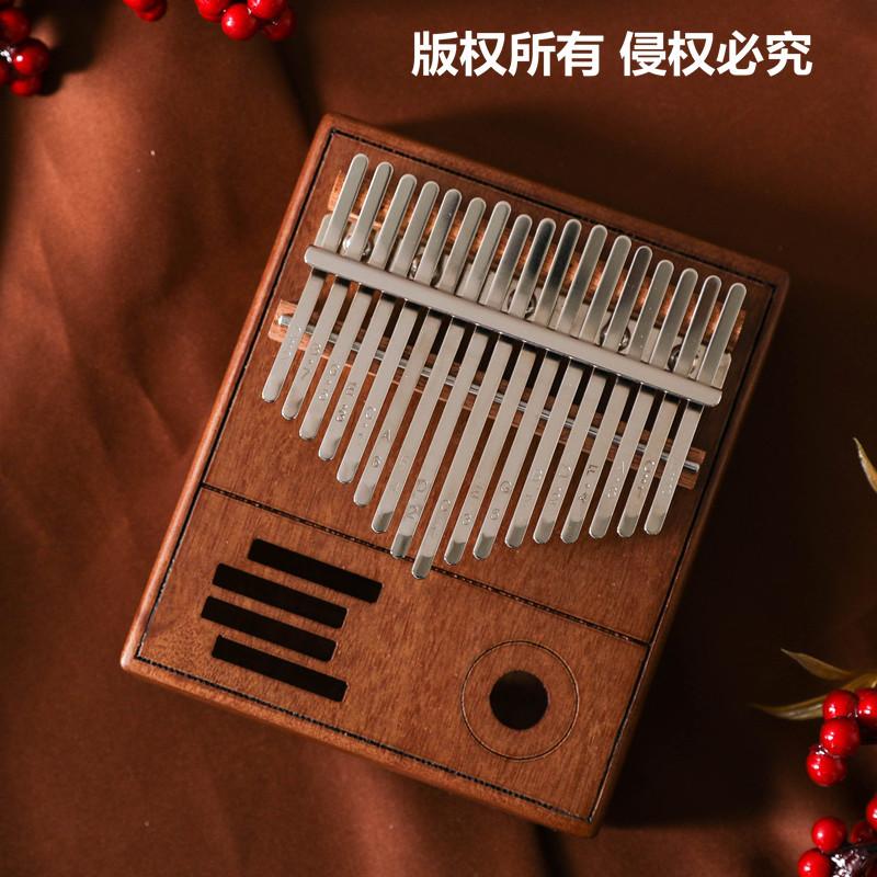 拇指琴 17音拇指琴kalimba 卡林巴琴17音卡林巴手指琴 - 图1