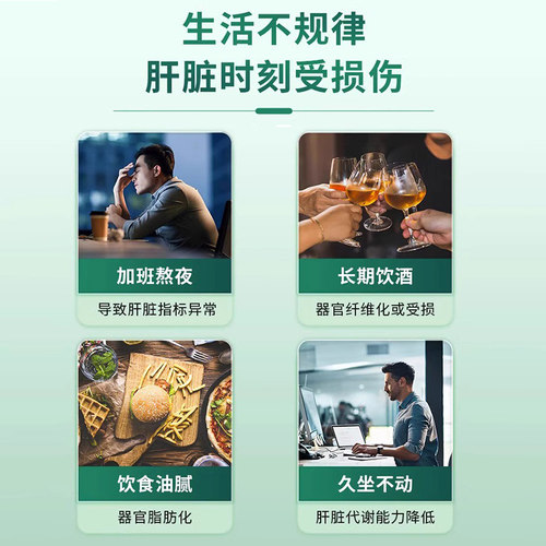 【3瓶装】EZZ奶蓟草护肝养肝水飞蓟姜黄熬夜解酒转氨酶官方旗舰店 - 图0