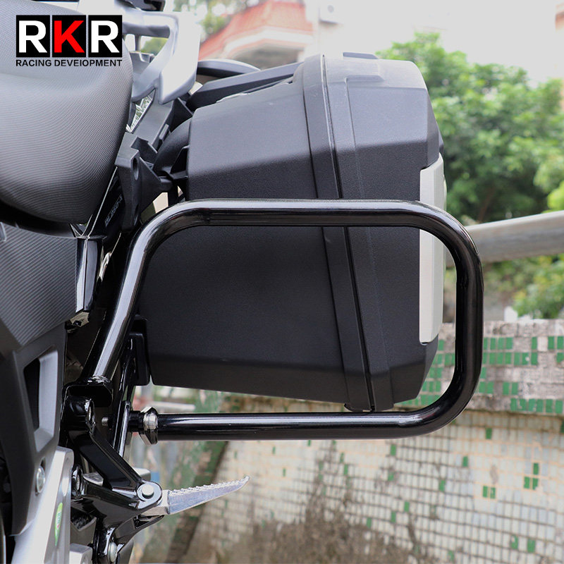 rkr铃木dl250改装边箱车壳保险杠 倩羽菲车品摩托车保险杠