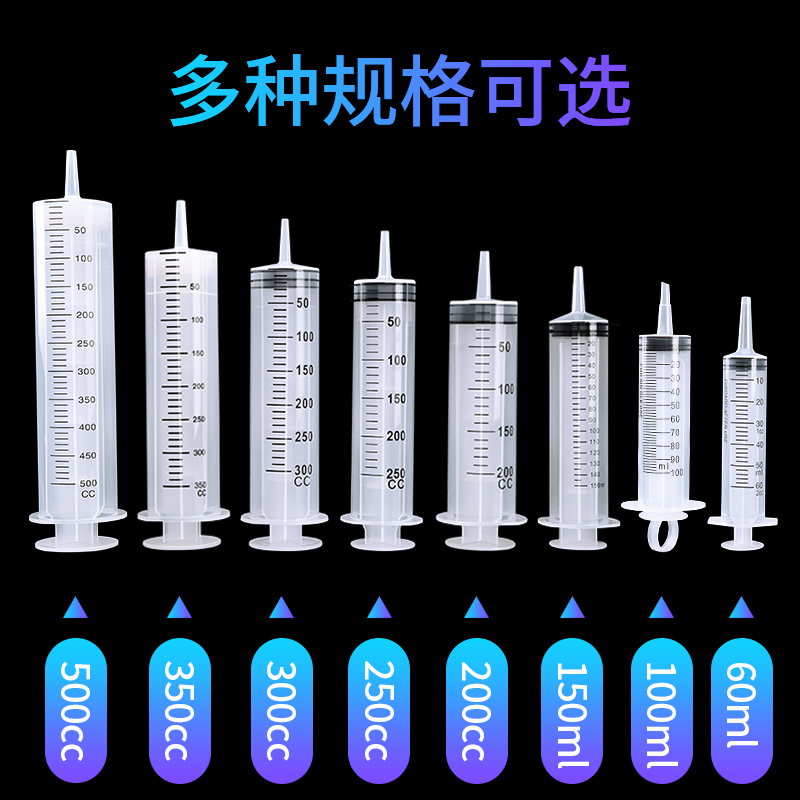 推注式给药器针筒针管大号大容量冲洗喂食灌肠鼻饲灌注流食注射器 - 图2